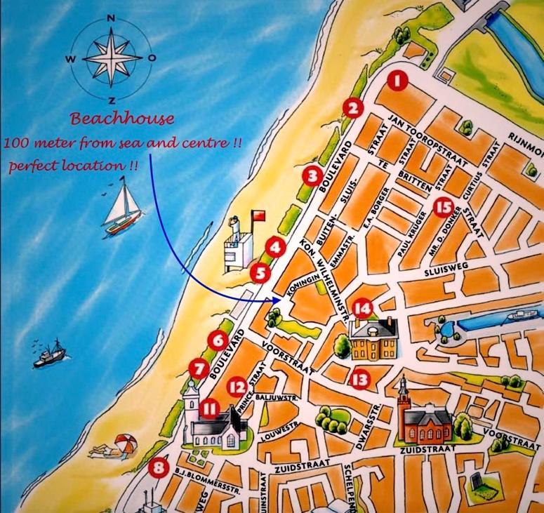 Emma'S Beach House Katwijk aan Zee Ngoại thất bức ảnh